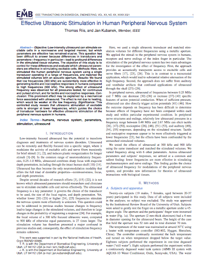 Article published in IEEE Transactions on Biomedical Engineering